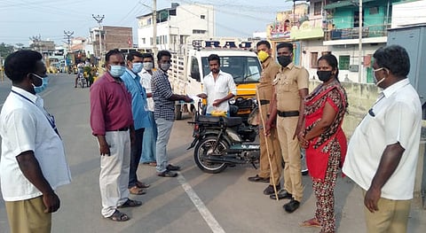 முகக் கவசம் அணியாதவா்களுக்கு ரூ.100 அபராதம்