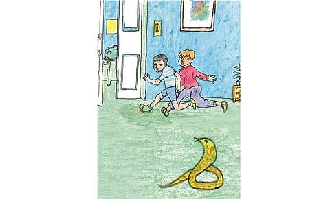 பிஞ்சுக்கை ஓவியத்திற்கு ஒரு சின்னஞ்சிறு கதை!