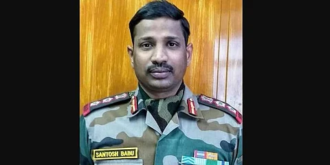 ராணுவ அதிகாரி சந்தோஷ் பாபு