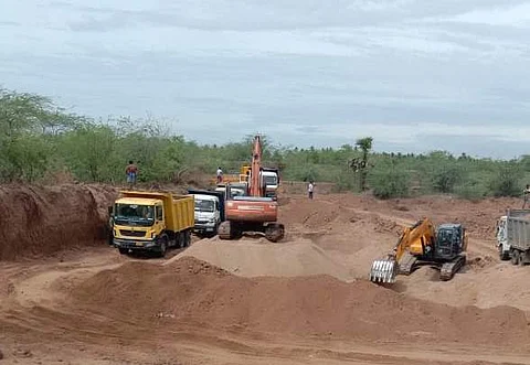 மணல் குவாரி, சிவகங்கை மாவட்டம்
