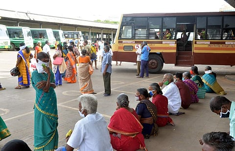 ஈரோட்டில் நாளை முதல் 15ஆம் தேதி வரை பேருந்து போக்குவரத்திற்கு தடை