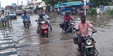 பாளையங்கோட்டையில் 34.40 மி.மீ. மழை பதிவு