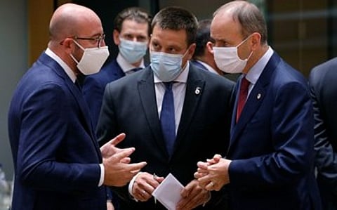 நிறைவேறியது வரலாற்றுச் சிறப்பு மிக்க ஐரோப்பிய யூனியன் பட்ஜெட்: ரூ.64 லட்சம் கோடி கரோனா நிவாரண நிதி ஒதுக்கீடு