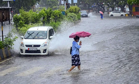 heavy rain