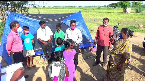 கொத்தடிமைகளாக இருந்து மீட்கப்பட்ட குழந்தைகள்
