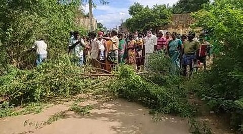 அரசுப் பள்ளியில் கரோனா வாா்டு அமைக்க மக்கள் எதிா்ப்பு