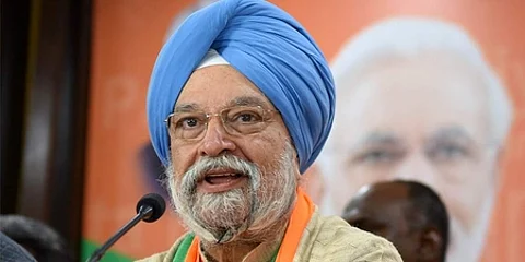 விமானப் போக்குவரத்துத்துறை அமைச்சர் ஹர்தீப் சிங் புரி
