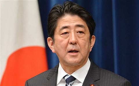 former Japanese Prime Minister Shinzo Abe