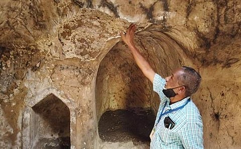 சிவகாசி அருகே சுமார் 1,600 ஆண்டுகள் பழமையான குடவரைக் கோயில்