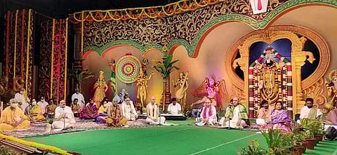 திருமலையில் நடைபெற்ற பகவத்கீதை பாராயணம்.