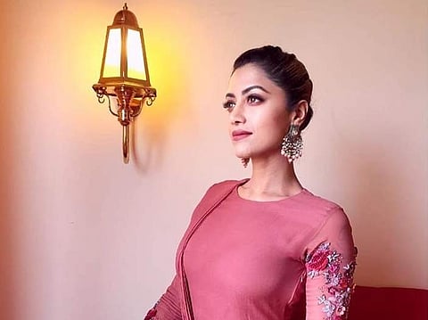 நடிகை மம்தா மோகன்தாஸ்.