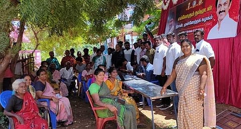 திமுக உறுப்பினர் சேர்க்கை முகாம்