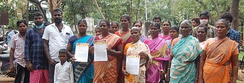 பெரியகோட்டை ஊராட்சியில் அடிப்படை வசதி கோரி மனு