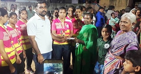 வாழப்பாடி அருகே மாநில கைப்பந்து போட்டி