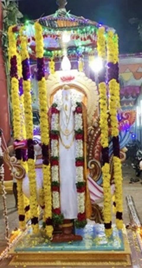 சந்தையடியூா் பதியில் பால்முறைத் திருவிழா தொடக்கம்