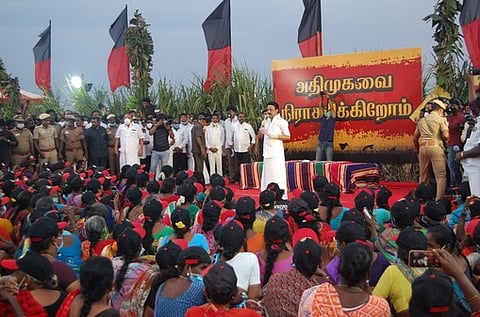 தமிழக அரசால் அன்னிய முதலீட்டை ஈா்க்க முடியவில்லை: மு.க.ஸ்டாலின்