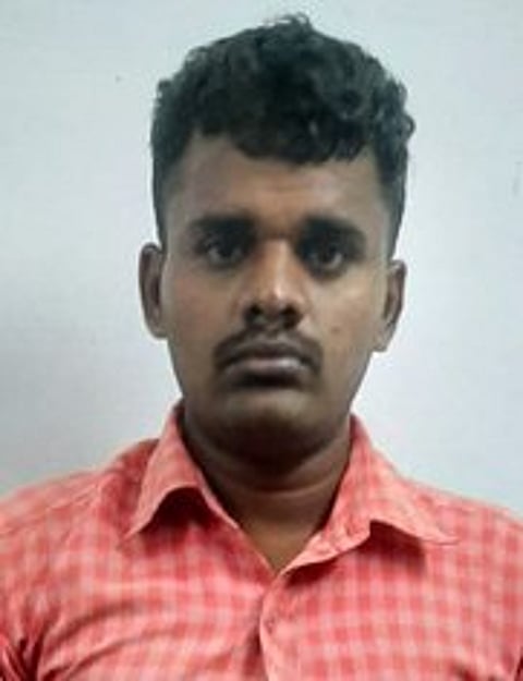 கைது செய்யப்பட்ட ராமராஜ்.