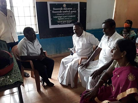 கூத்தாநல்லூர்: உழவர் உற்பத்தியாளர்கள் நிறுவன சமூகப் பணிகள்