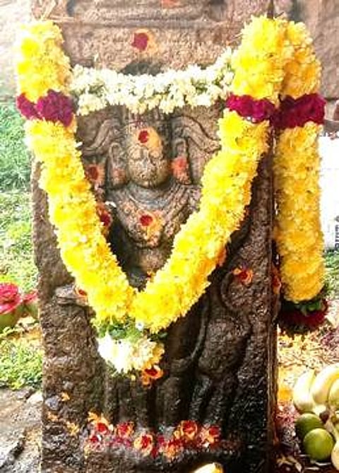 தேய்பிறை அஷ்டமி: சங்ககிரி மலையில் சிறப்பு பூஜை