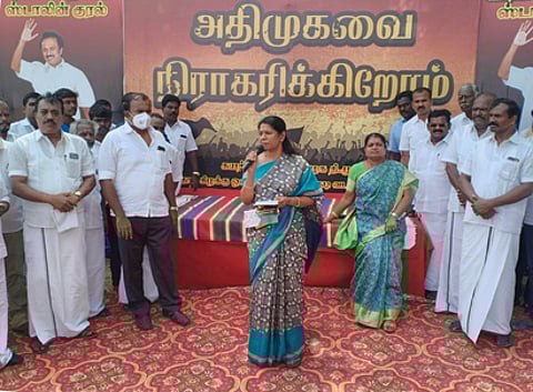 திமுக சாா்பில் 3 இடங்களில் மக்கள் கிராமசபைக் கூட்டம்