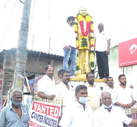 முன்னாள் எம்எல்ஏ விநாயகம் நினைவு தினம் அனுசரிப்பு