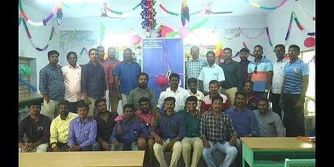 பாளையம்பட்டி ஆசிரியர் கல்வி மற்றும் பயிற்சிக் கல்லூரியில் முன்னாள் மாணவர்கள் சந்திப்பு