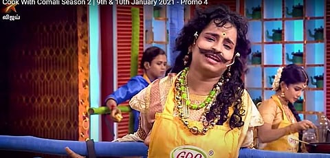 குக் வித் கோமாளி: நடிகர் ஹரிஷ் கல்யாண் பாராட்டு