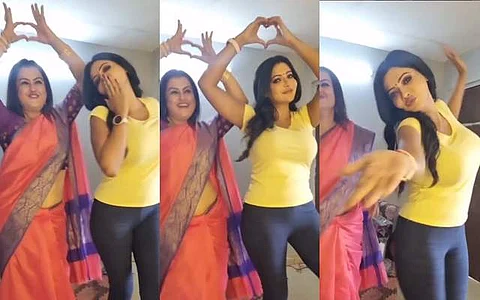 அனிருத் பாடலுக்கு 'பாக்கியலட்சுமி' ராதிகா போடும் 'செம டான்ஸ்': கூட ஆடுறது யாரு தெரியுதா ?