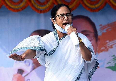 மேற்குவங்க முதல்வர் மம்தா பானர்ஜி