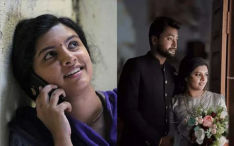 'சிவப்பு மஞ்சள் பச்சை' பட கதாநாயகிக்கு திருமணம்: வெளியான புகைப்படங்கள் வைரல்