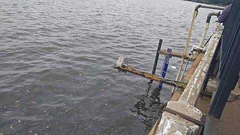 பூண்டி ஏரியில் நீர்மட்டம்