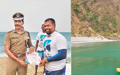 தடம் பதிக்கும் தண்ணீர் விளையாட்டு