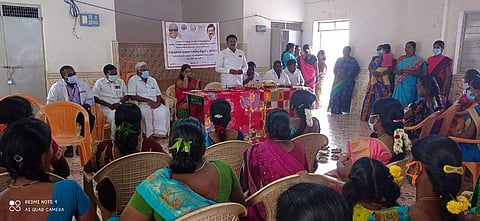 கெங்கவல்லியில் சமுதாய வளைகாப்புத் திருவிழா