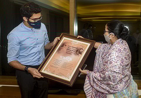 மம்தா பானர்ஜியுடன் சஞ்சய் ரௌத், ஆதித்ய தாக்கரே சந்திப்பு
