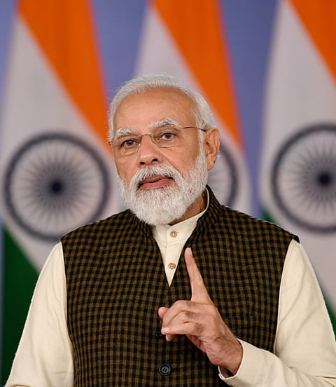 சமூக ஊடகங்களுக்கு சா்வதேச விதிகள்: ஒருங்கிணைந்த முயற்சி தேவை; பிரதமா் மோடி