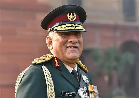 ‘‘ராணுவத்தினரை எண்ணி பெருமிதம்’’: விபின் ராவத்தின் கடைசி வாழ்த்துச் செய்தி!