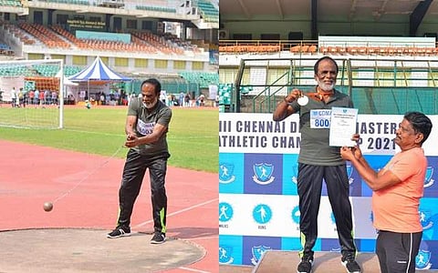 82 வயதில் போட்டிகளில் வென்ற பிரபல நடிகரின் தந்தை : வியப்பில் ரசிகர்கள்