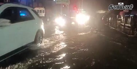 சென்னையில் கனமழை: 3 சுரங்கப்பாதைகள் மூடல்