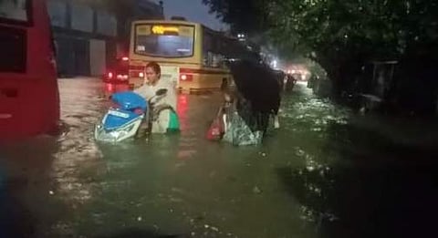 சென்னையில் 18 செ.மீ. மழை: 4 மாவட்டங்களுக்கு ஆரஞ்ச் அலர்ட்