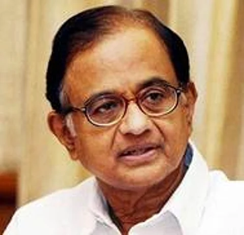 முன்னாள் மத்திய அமைச்சா் ப. சிதம்பரம்