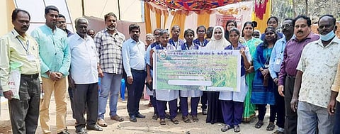 கருத்தரங்கையொட்டி நடைபெற்ற விழிப்புணா்வுப் பேரணி.