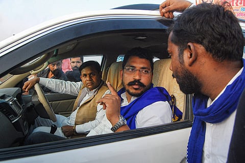 உன்னாவ் விவகாரம்: பீம் ஆர்மி தலைவர் ஆசாத் கான்பூரில் தடுத்து நிறுத்தம்