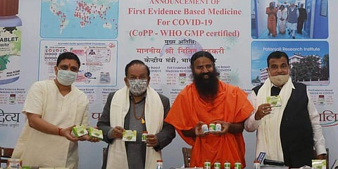 கரோனாவுக்கு பதாஞ்சலி அறிமுகம் செய்த மருந்து: இந்திய மருத்துவக் கழகம் அதிர்ச்சி