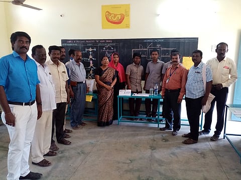 பள்ளியில் தேசிய அறிவியல் கண்காட்சி