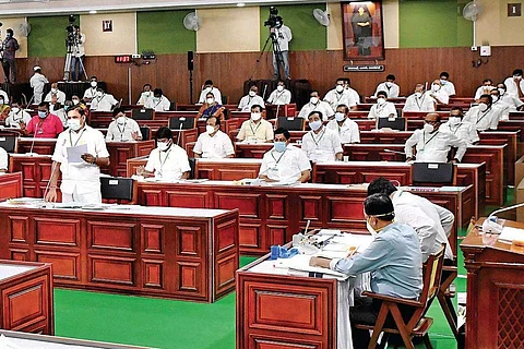ஆன்லைன் சூதாட்டத் தடை மசோதா: பேரவையில் தாக்கல் (கோப்புப்படம்)