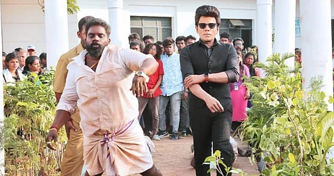 சண்டைக் காட்சிகளில் கலக்கும் ‘சரவணா ஸ்டோர்ஸ்’ உரிமையாளர்! (படங்கள்)