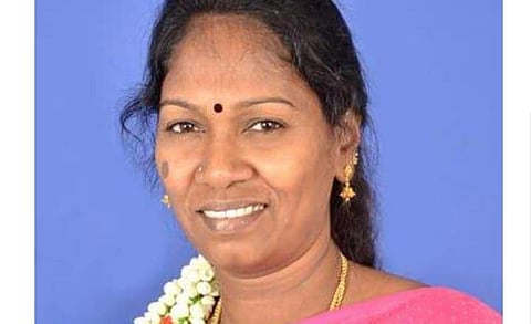 மானாமதுரையில் திமுக வேட்பாளர் முன்னாள் அமைச்சர் ஆ. தமிழரசி