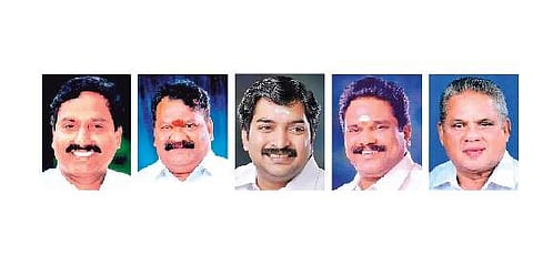 புதுச்சேரியில் 5 தொகுதிகளில்போட்டியிடும் வேட்பாளா்கள்: அதிமுக அறிவிப்பு