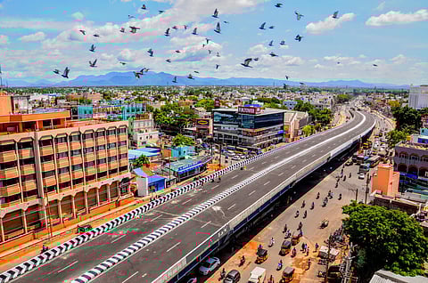 காளவாசல் சந்திப்பு புதிய மேம்பாலம்
