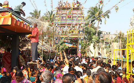 விழுப்புரம் பூந்தோட்டம் அங்காளம்மன் கோயில் கும்பாபிஷேகம்